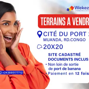 Acompte terrain Muanda